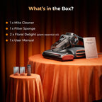 Powerful T600 Bed Mattress Vacuum Cleaner with UVC Light 15Kpa Suction 700W for Deep Home Cleaning