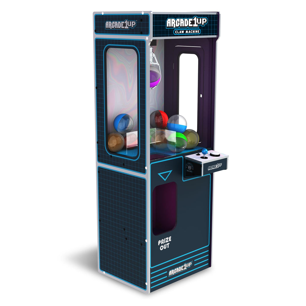 Claw Machine with 3 Levels of Difficulty and Ceiling Light for Arcade Game Room Home Entertainment