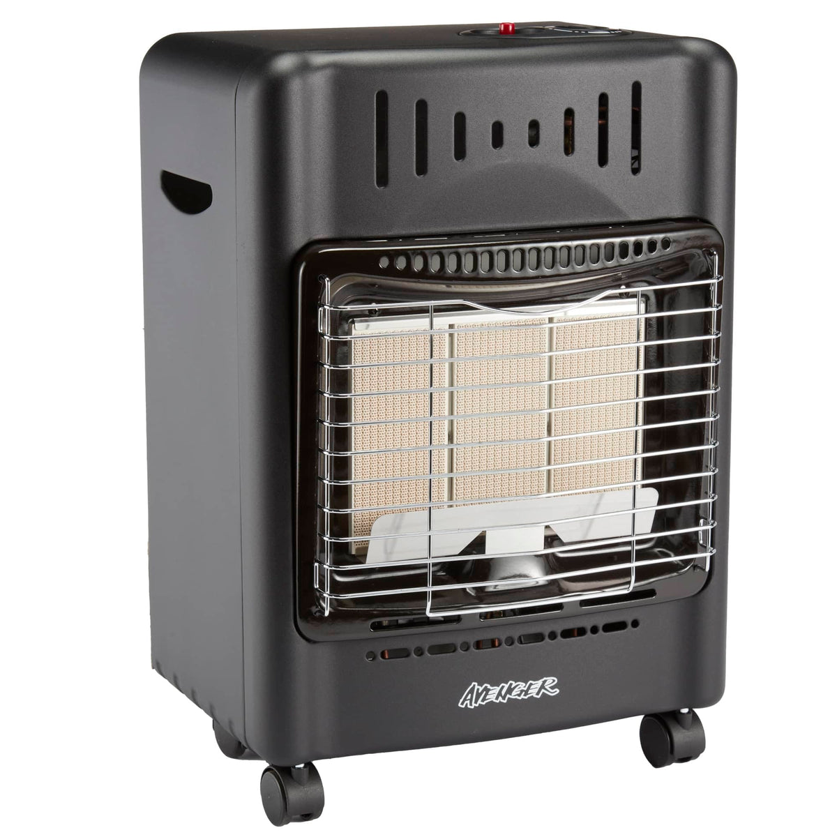Portable Outdoor Propane Cabinet Heater 18000 BTU Radiant Gas Heater Tip Over and ODS Safety Shut Off 22BF-A00