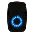 1000W Bluetooth PA Speaker with LED Lights Microphone and Stand Portable Wireless Sound System