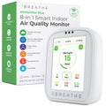 Airmonitor Plus Gen 2 Indoor Air Quality Monitor CO2 PM2.5 TVOC Detection for Home Office Use