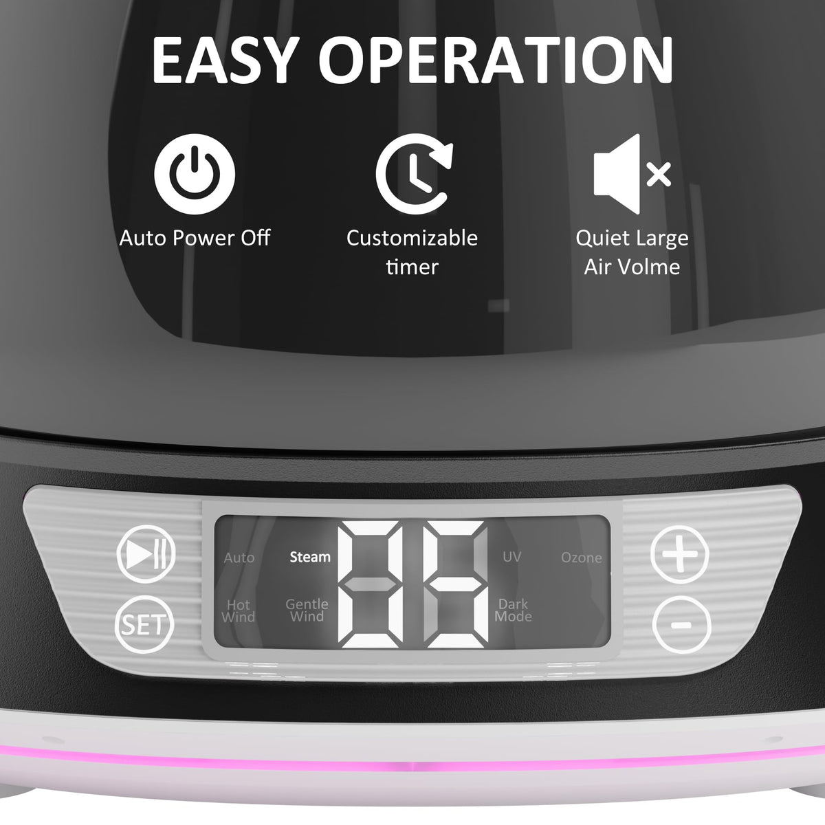 Hat Shaping and Steam Press Machine for Baseball Caps, Ozone Function