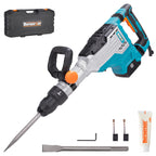 1700W 25 Pound SDS Max Heavy Duty Electric Demolition Jack Hammer 65H 14 Amp Corded Concrete Breaker