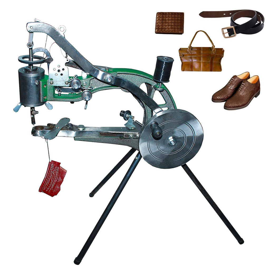 Version 10 Shoe Repair Hand Sewing Machine with Nylon Line Manual Mending for Shoes Bags Clothes Quilts Coats