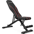 Adjustable Weight Bench 750 lb ASTM Tested Foldable Workout Bench for Home Gym Strength Training