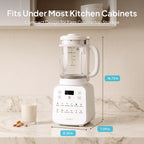 Automatic Nut Milk Maker, 12-in-1, Removable Blade, 50.73 Fl Oz