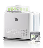 Large Baby Bottle Washer Sterilizer and Dryer Machine Holds 6 Bottles Easy to Clean and Use