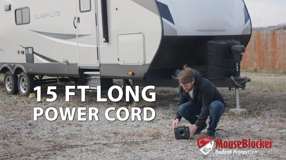 360x Outdoor Rodent Deterrent for RVs Carports and Outdoor Spaces Effective Pest Control Solution