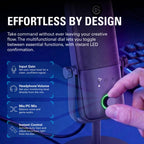 Wave 3 MK 2 USB Condenser Microphone with DSP Effects for Streaming Podcasting Recording and Content Creation