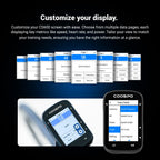 Touchscreen GPS Bike Computer CS600 Wireless IPX7 Waterproof Speedometer Bluetooth ANT Navigation 36H Battery