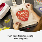 EasyPress 2 9 in x 9 in Heat Press Heat Transfer Machine for T Shirts Tote Bags Easy to Use Raspberry