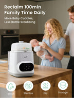 EaseClean bottle washer all in one washer sterilizer and dryer