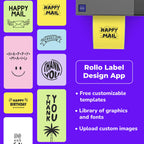 USB Shipping Label Printer Commercial Grade 4x6 Thermal Printer for Packages Mailing and Shipping