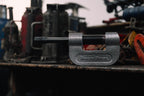 Brake anchor pin press for heavy duty commercial semi trucks class 6 and 8 transportation equipment 16002