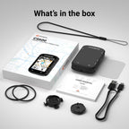 Touchscreen GPS Bike Computer CS600 Wireless IPX7 Waterproof Speedometer Bluetooth ANT Navigation 36H Battery