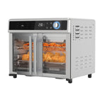 12 in 1 Crisp N Bake Air Fryer Toaster Oven with Multiple Cooking Functions and Easy Clean Design