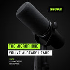 SM7B Dynamic Vocal Microphone Cardioid Broadcast Studio Mic for Podcasting and Live Streaming