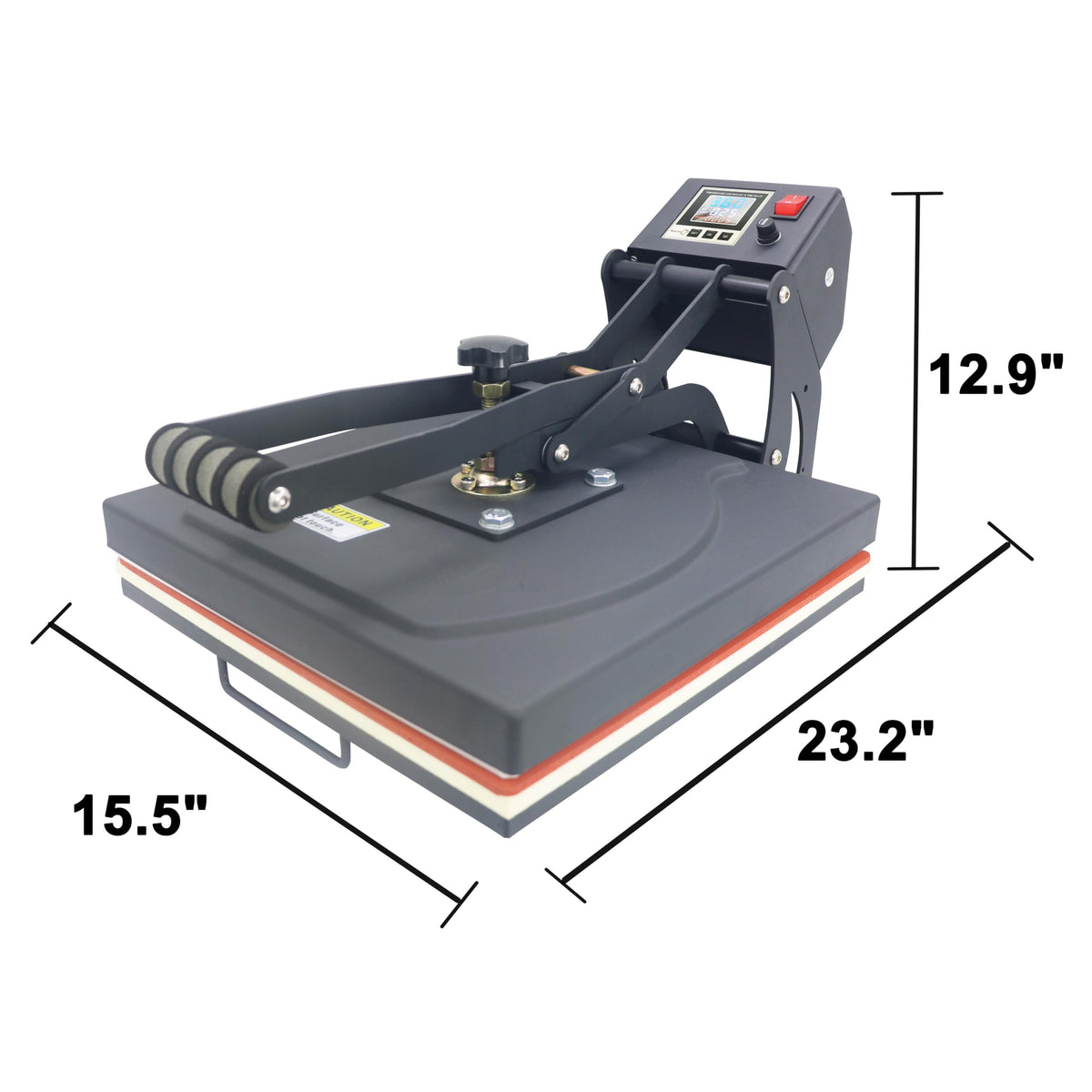 15 x 15 Inch Digital Sublimation Heat Press Machine for T-Shirts
