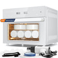 Sublimation oven machine 32Qt 110V 1800W convection for tumblers mugs bottles heat gun shrink wrap gloves tape