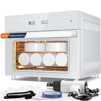 Sublimation oven machine 32Qt 110V 1800W convection for tumblers mugs bottles heat gun shrink wrap gloves tape