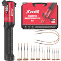 Induction Heater Bolt 1300W 110V Removal Tool Kit with 10 Coils for Rusty Screw Removing Red