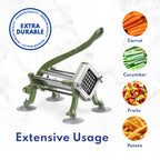 Commercial Grade French Fry Cutter Heavy Duty Potato Slicer for Kitchen and Restaurant Use