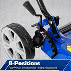 Gas Lawn Mower 20 Inch 144cc 4 Cycle OHV Engine 8 Adjustable Cutting Heights Push Mower for Lawn Yard Garden