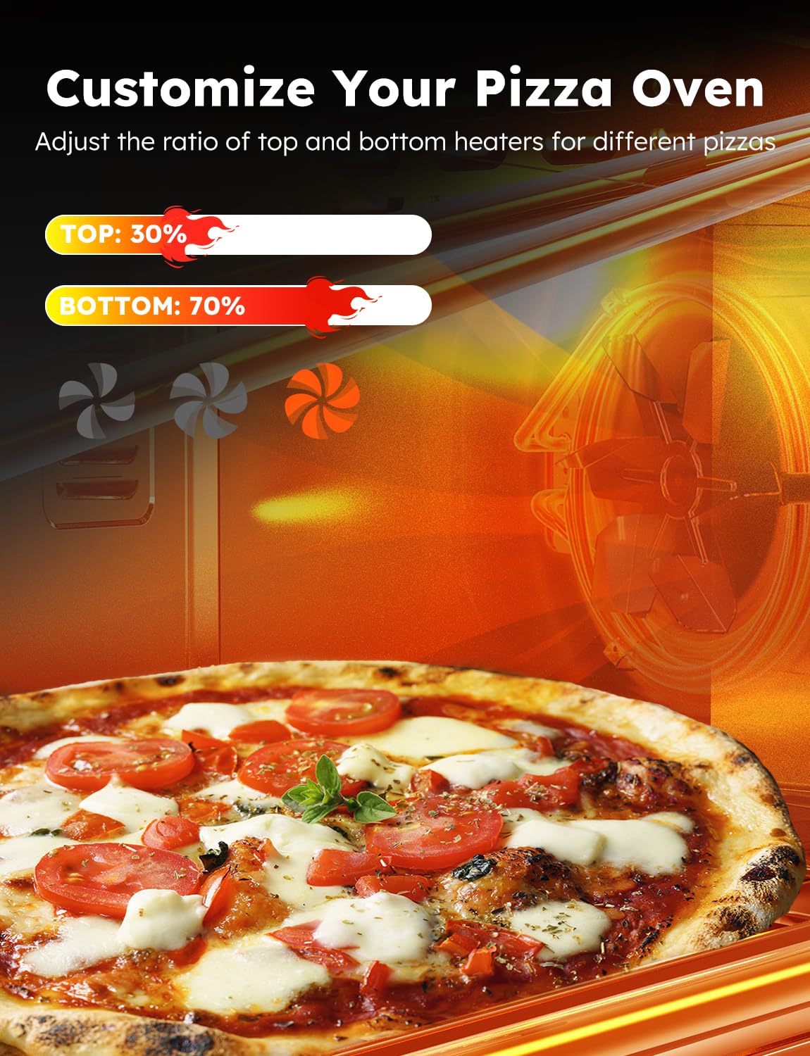 Bravo XL Pro air fryer toaster oven with improved 100 percent super convection oven technology