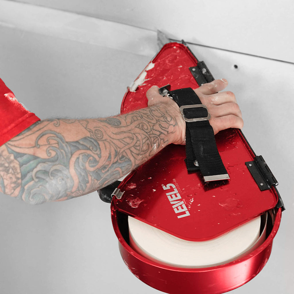 Semi Automatic Drywall Banjo Taping Tool 5-311 Pro Aircraft Grade Aluminum Body Ergonomic Corrosion Resistant