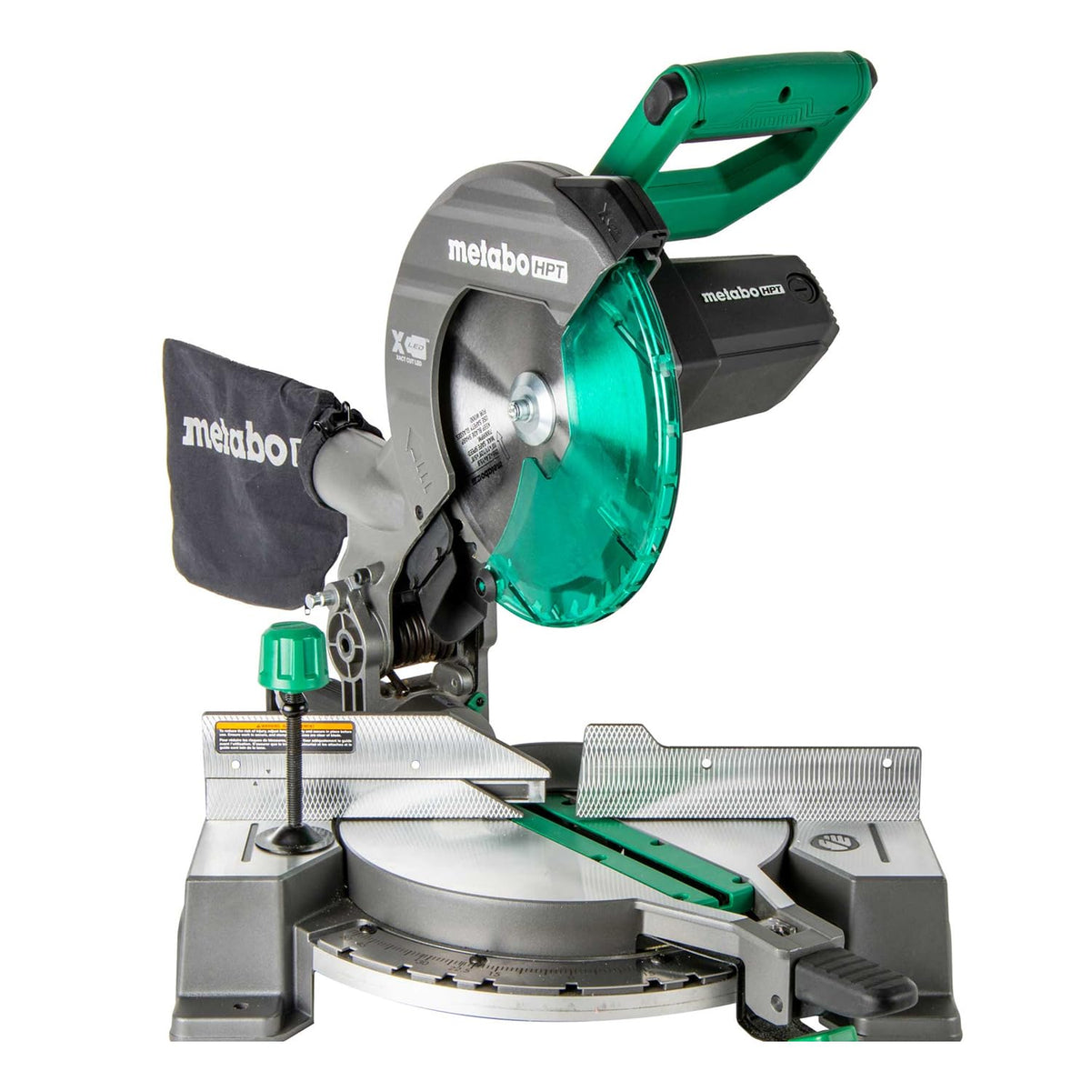 10 inch compound miter saw 15 amp single bevel corded electric woodworking cutting tool C10FCG2