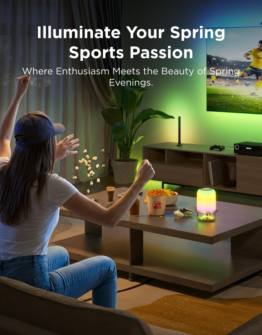 Table Lamp 2 Pro Cordless Table Lamp with Built In Speaker and Premium Sound Portable for Home