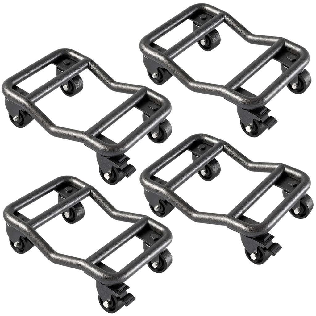 Car Wheel Dolly Set of 4, 9,000 lb Capacity, Low Profile Vehicle Skates