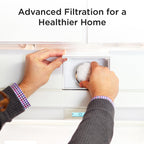 Replacement water filter 4204490 and air filter 7042798 combo pack for clean air and water