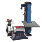 2x42 in Belt Sander and 6 in Bench Grinder Combo for Metalworking 3.5A Motor Workshop Tool