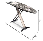 Pro Ironing Board Extra Wide 51x19 Premium Aluminum Steam Iron Rest Adjustable Height Foldable