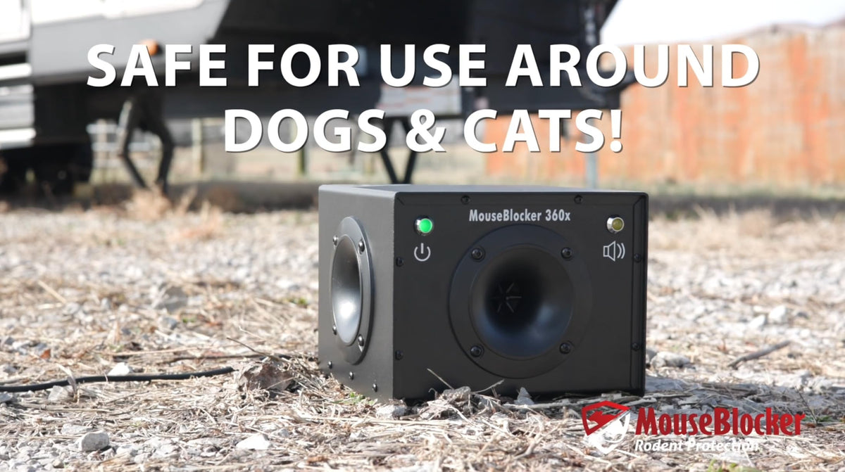 360x Outdoor Rodent Deterrent for RVs Carports and Outdoor Spaces Effective Pest Control Solution