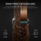Blow Dryer with Comb and Diffuser 110000RPM Professional Ionic Hair Dryer for Fast Salon Drying