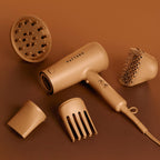 Powerful Salon Quality Blow Dryer with Four Attachments for Curly Coily and Tight Texture Hair