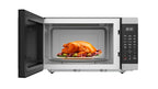 Stainless Steel Microwave Oven, 2.2 Cu Ft, Programmable, 1,200 Watts