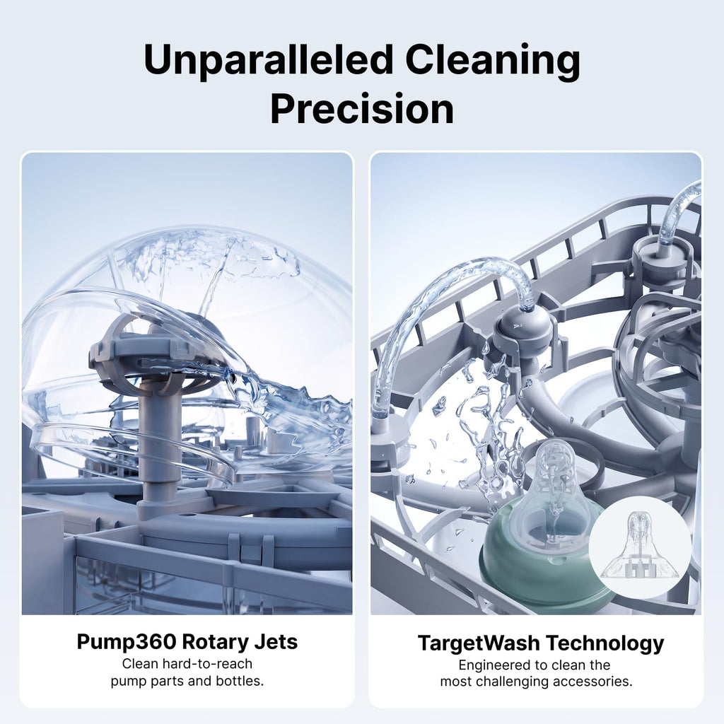 DeepClean D8 Bottle Washer Sterilizer and Dryer Precision Cleaning Machine