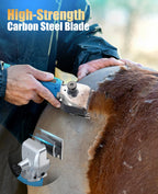 Professional horse clippers 2601 heavy duty grooming tool for livestock and farm animal care