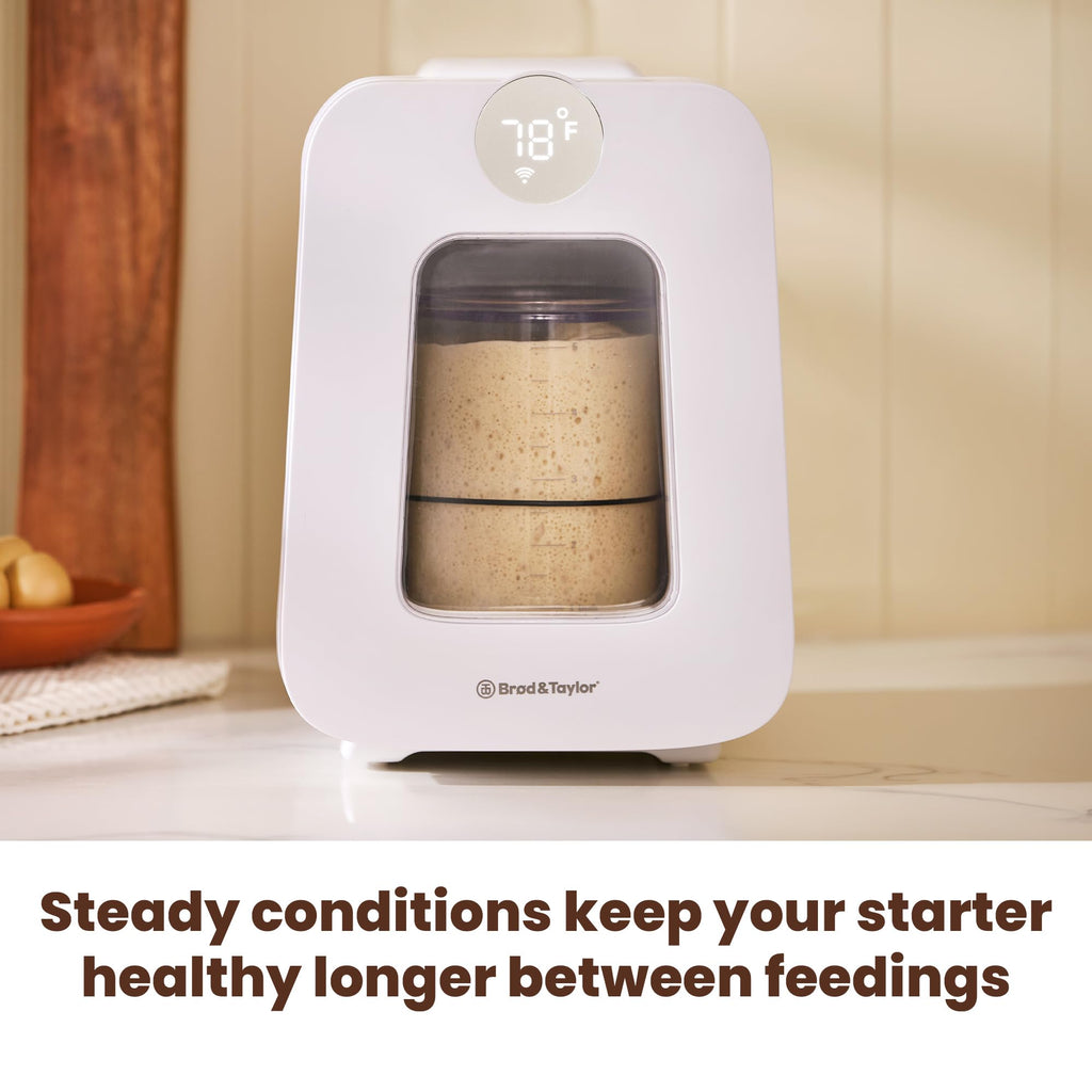Sourdough Home Plus Starter Warmer and Cooler with App Control for Consistent Temperature and Home Baking