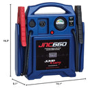 JNC660 1700 Peak Amp 12 Volt Jump Starter Blue Portable Power Booster for Car Truck SUV Emergency