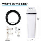 350 Whole House Water Softener System 32000 Grain High Capacity for Homes with 1 to 4 People