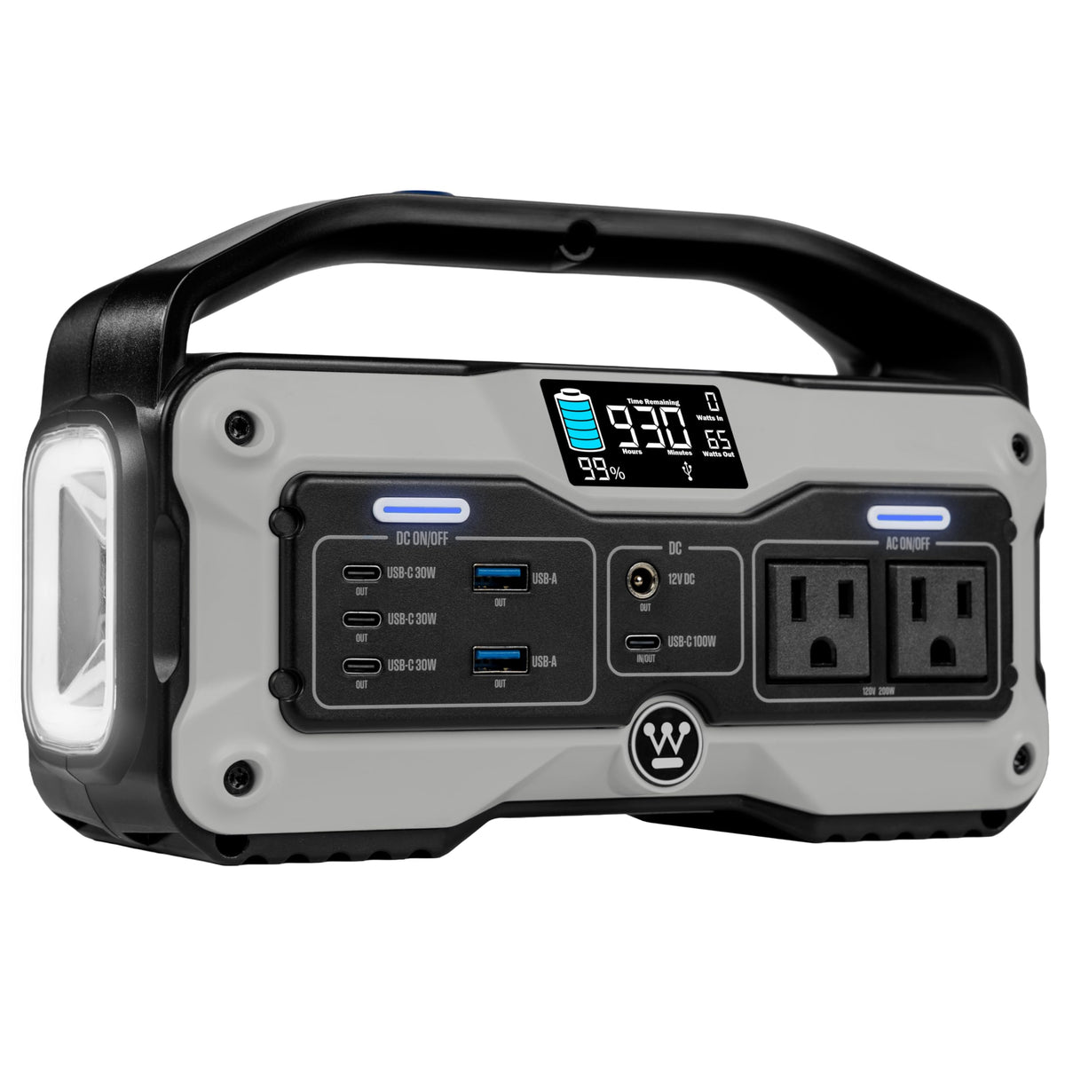 iGen400s 400W 183Wh portable power station solar generator LED display DC outlet camping travel no solar panel
