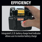 BL1840BDC2X 18V LXT Lithium Ion Battery and Rapid Optimum Charger Starter Pack 4.0Ah for Cordless Tools