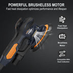 6 inch 10000 RPM electric random orbital sander 10 sandpapers 6 speed settings woodworking sanding polishing