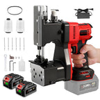 Cordless Bag Sewing Machine with 2x3.0Ah Batteries Portable Electric Handheld Stitcher for Fabric