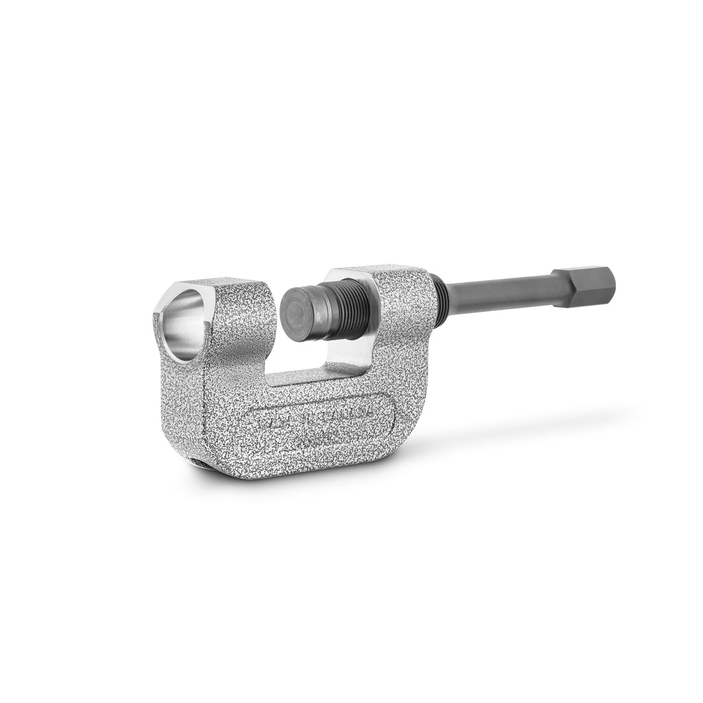 Brake anchor pin press for heavy duty commercial semi trucks class 6 and 8 transportation equipment 16002