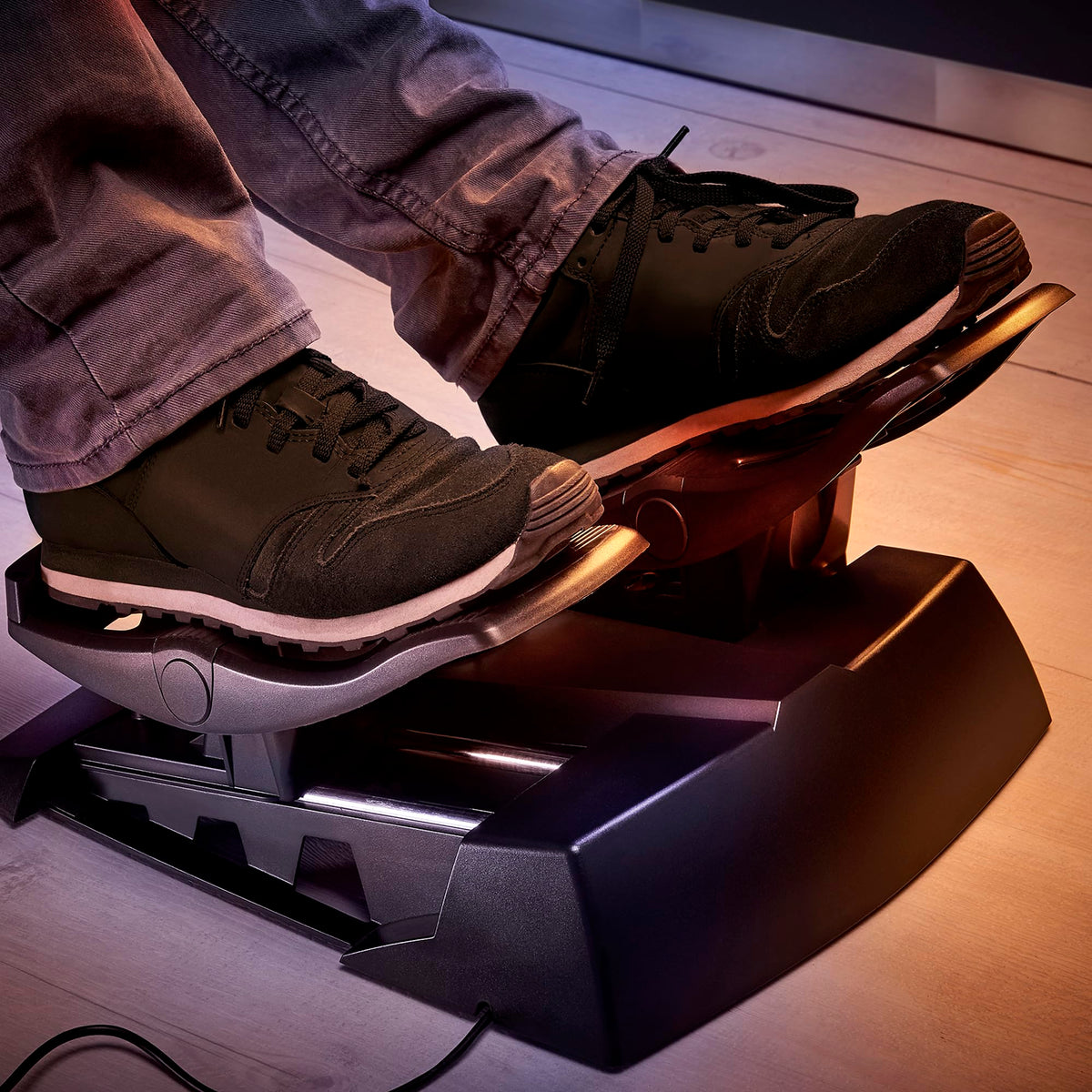 TFRP Precision Flight Sim Rudder Pedals - Gaming Flight Simulator Controls